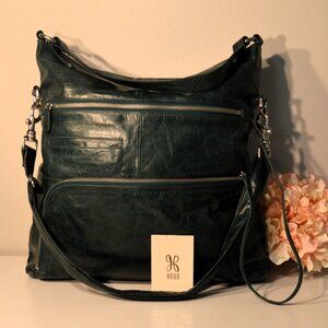 ✨ HOBO Cassie Convertible Crossbody Shoulder Bag Green